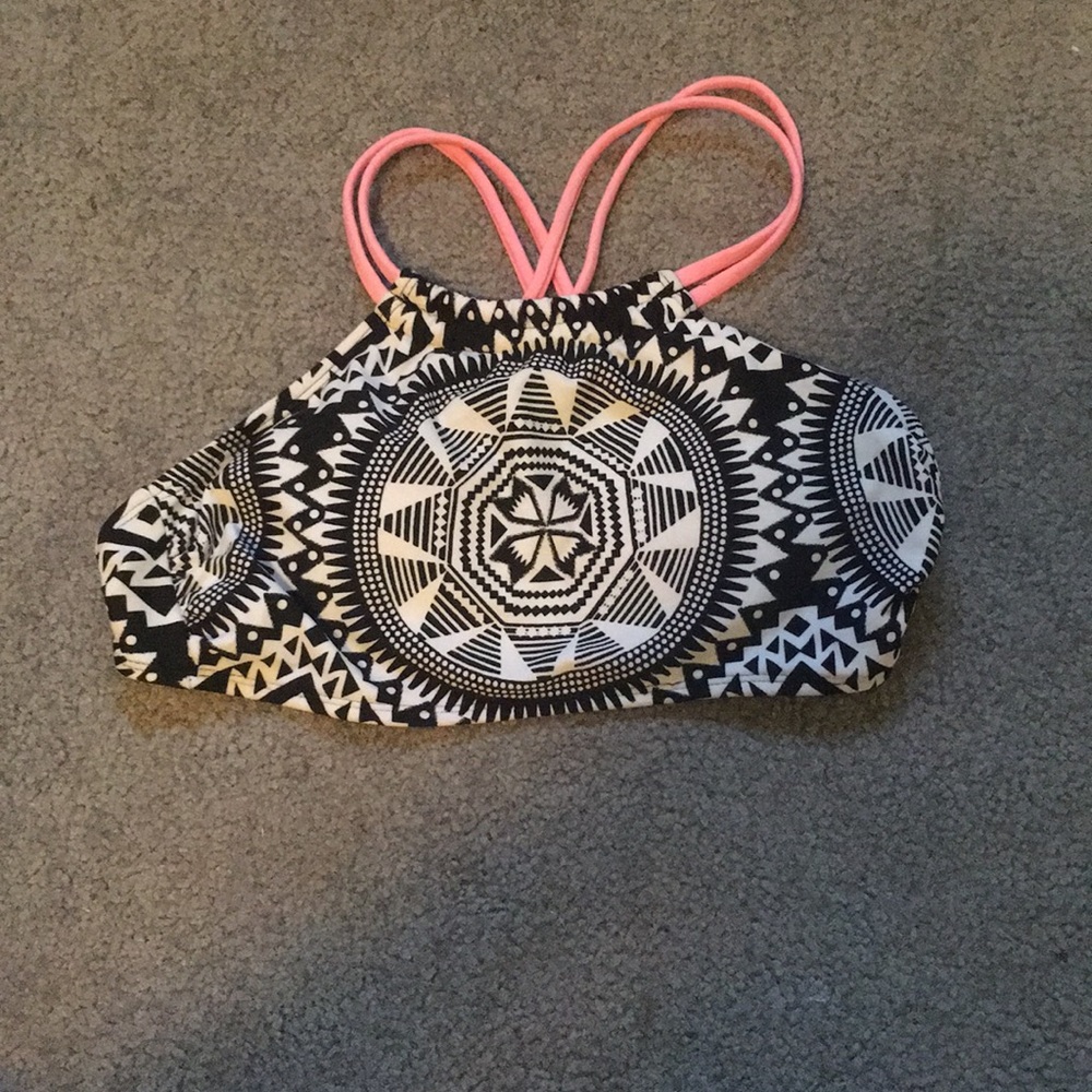 Patterned Bikini Top